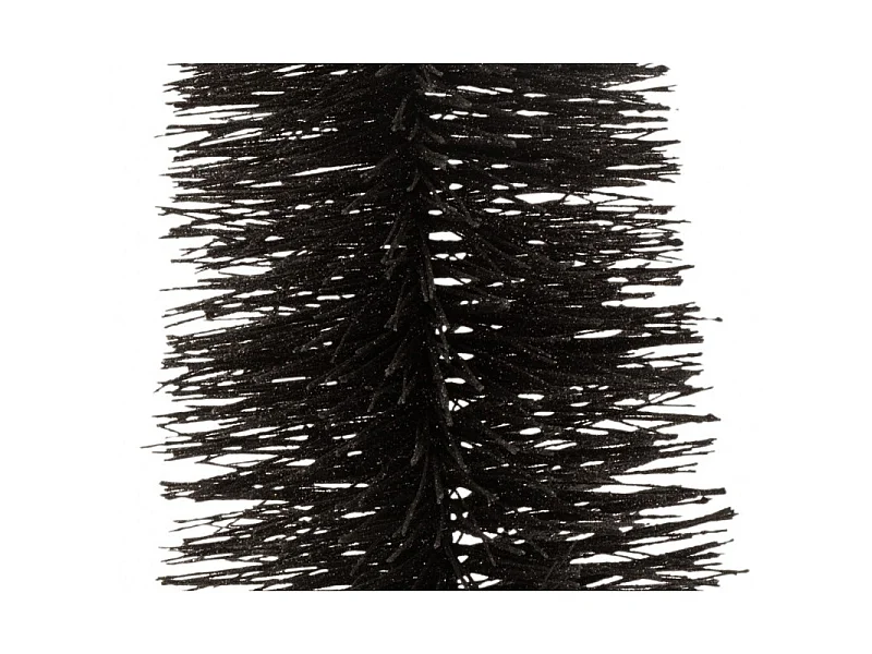 Sapin de Noël à Poser "Paillettes" 61cm Noir