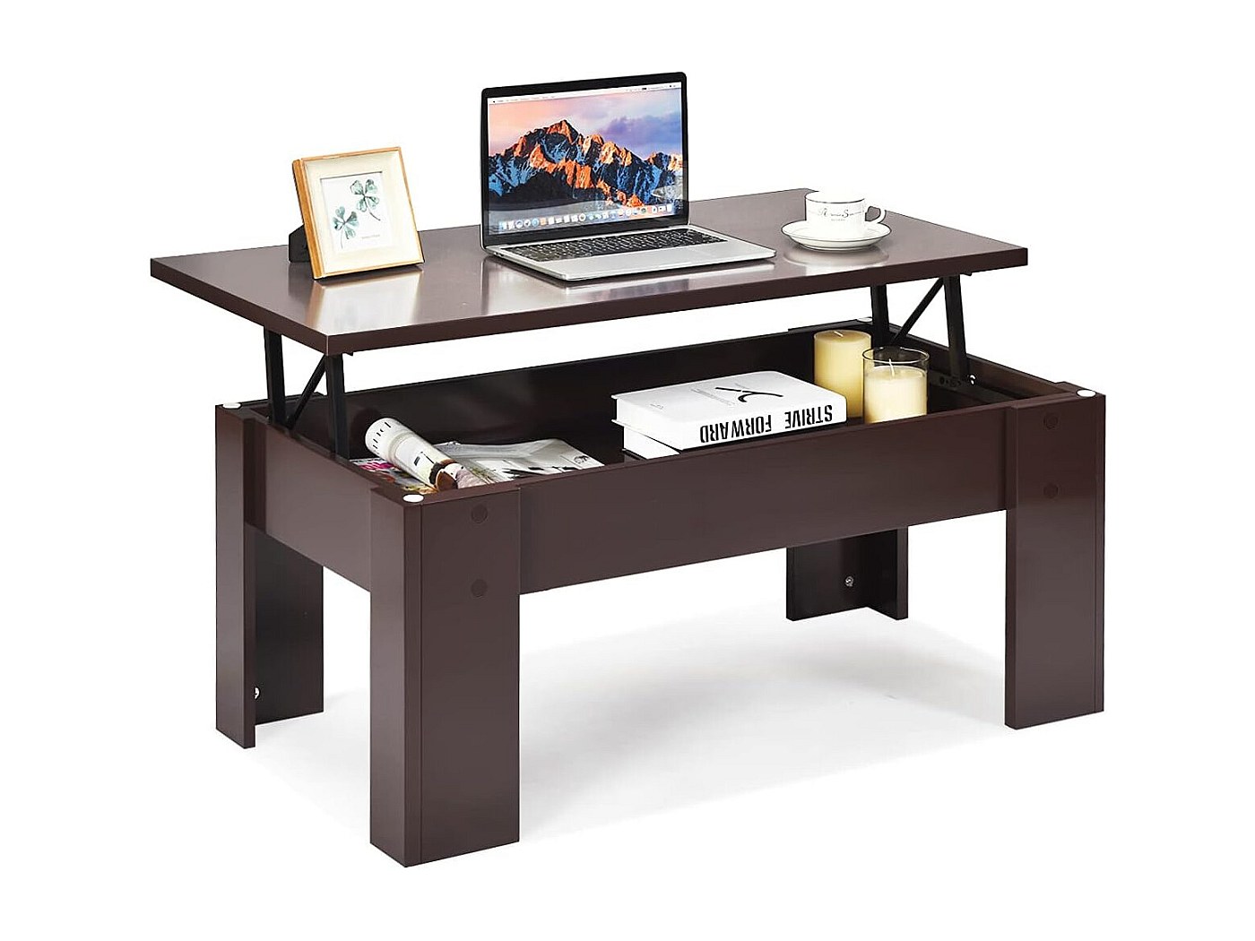 Tabouret Avec Compartiment De Rangement 33cm Aspect Velours Rose Cadre Noir Tabo04016 87039511