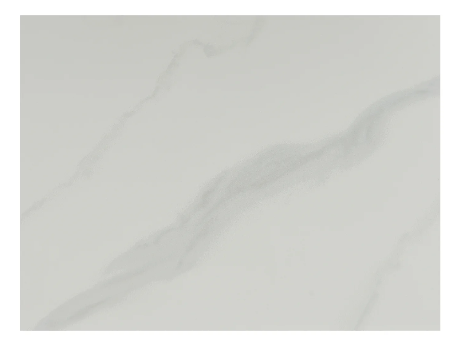 Table à manger 8 personnes en céramique et MDF - Effet marbre blanc et noir - SINAN