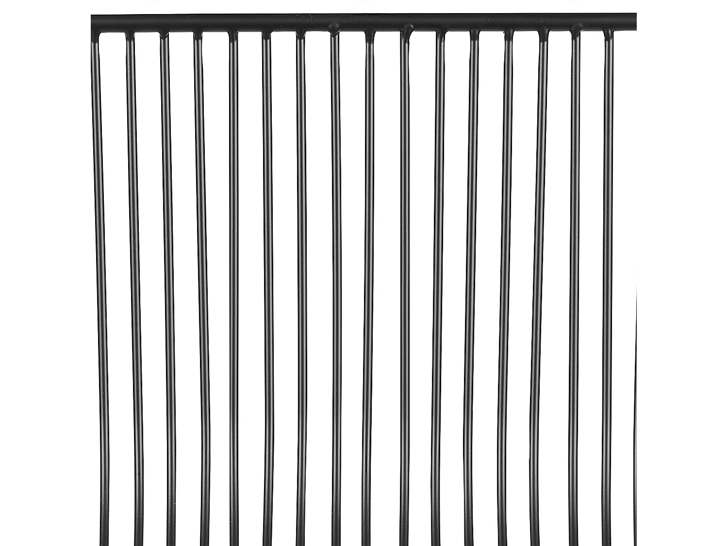 Lot de 2 chaises de bar FREDONIA Métal Noir