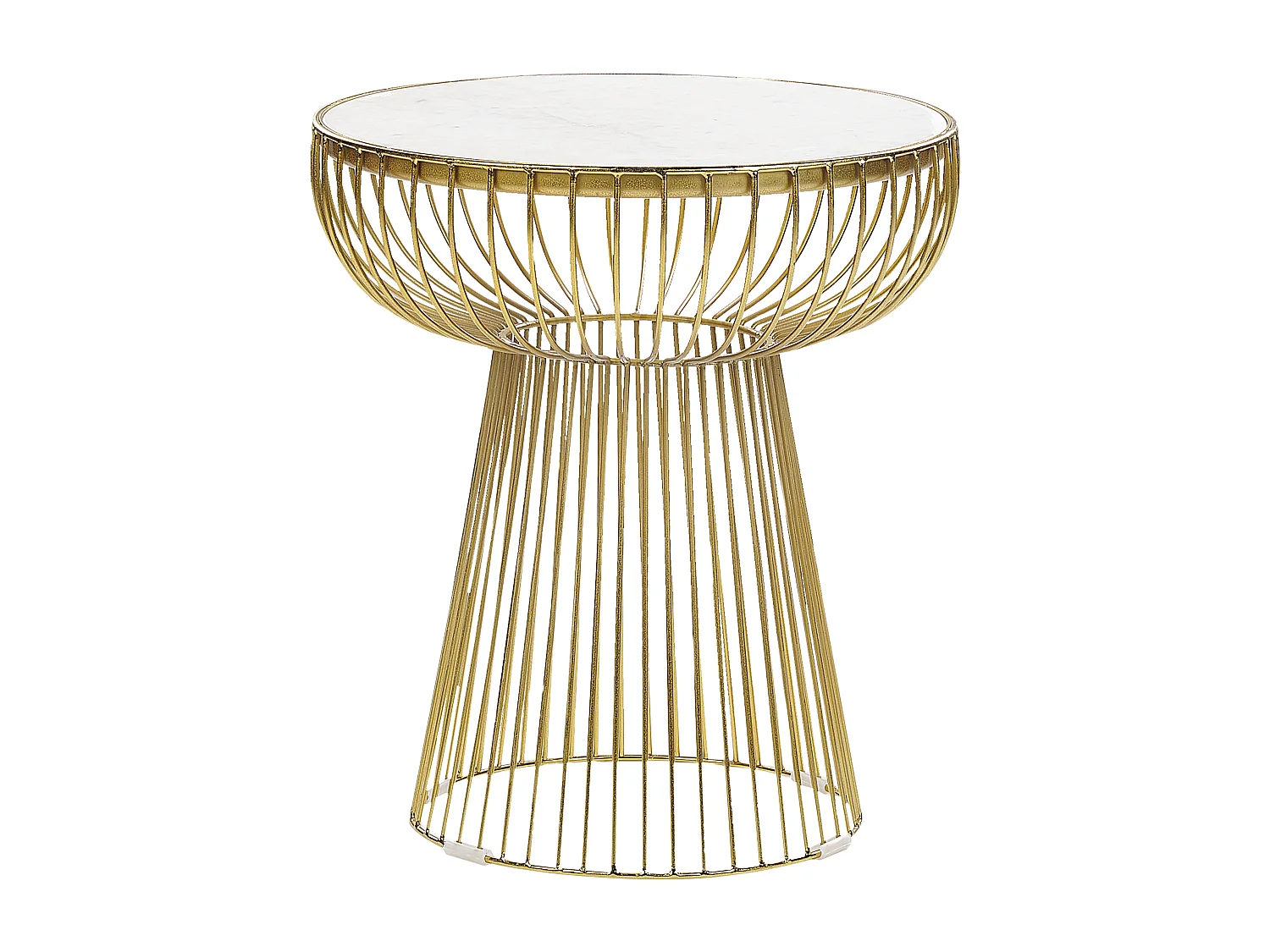 Table d'appoint CHEYNES Marbre Doré