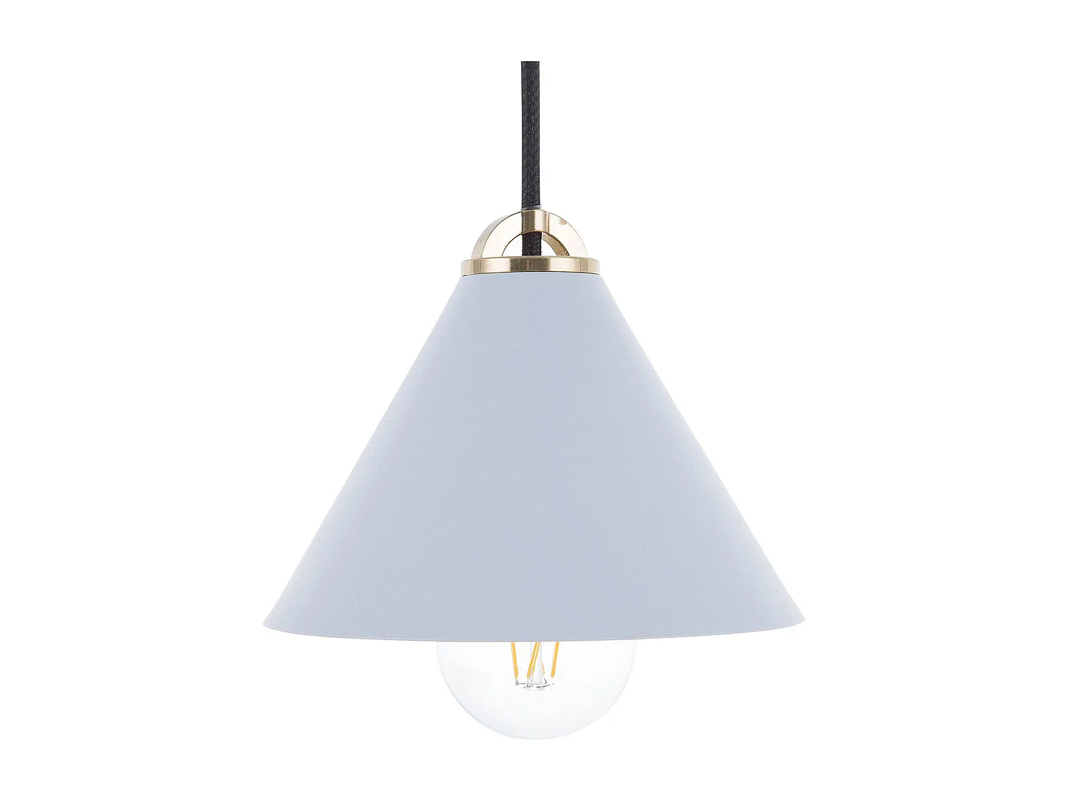 Candeeiro suspenso ARAGON Metal Azul claro