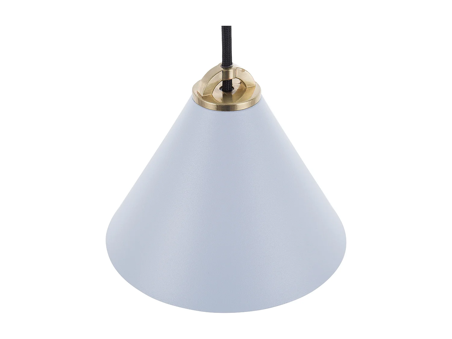 Candeeiro suspenso ARAGON Metal Azul claro