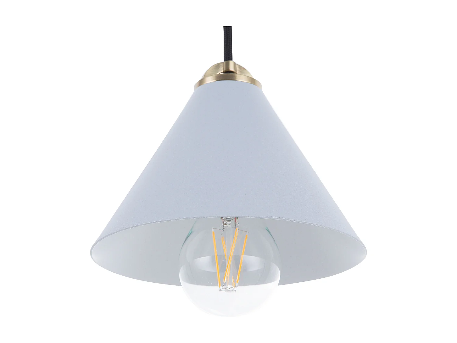 Candeeiro suspenso ARAGON Metal Azul claro