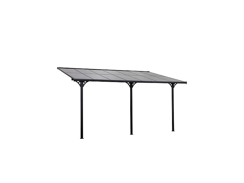 Pergola pavillon de jardin STIFFY gris