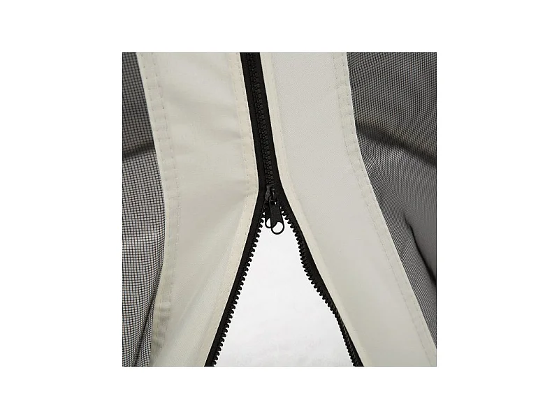 Lot de 4 moustiquaires zippées NOBEEZ pour barnum