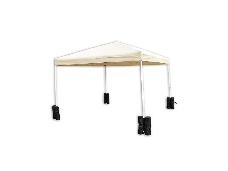 Sacs de lestage pour pieds de tente ou barnum BAGI noirs