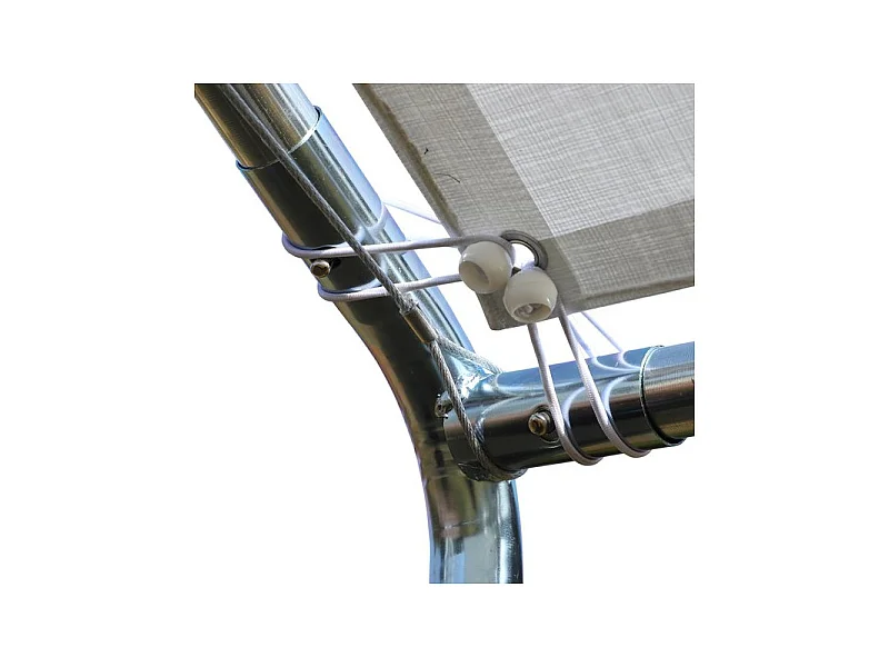 Carport auvent pour voiture COVER blanc