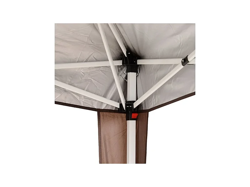 Tonnelle barnum pliante MELBOURNE chocolat