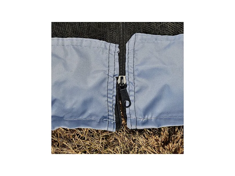 Tonnelle style colonial avec moustiquaires BOWERY grise