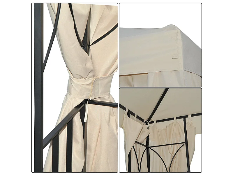 Tonnelle barnum CORA beige