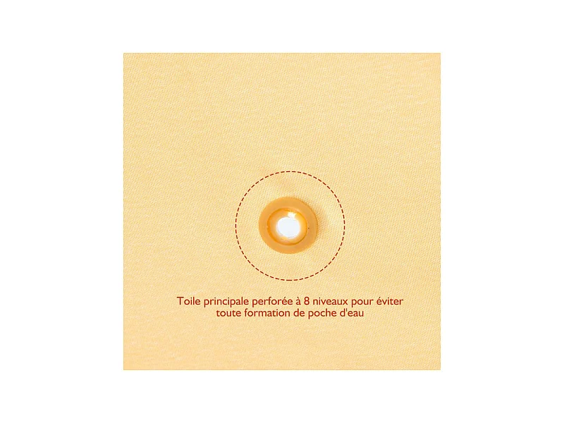 Tonnelle Pavillon de jardin JOHANESBURG beige