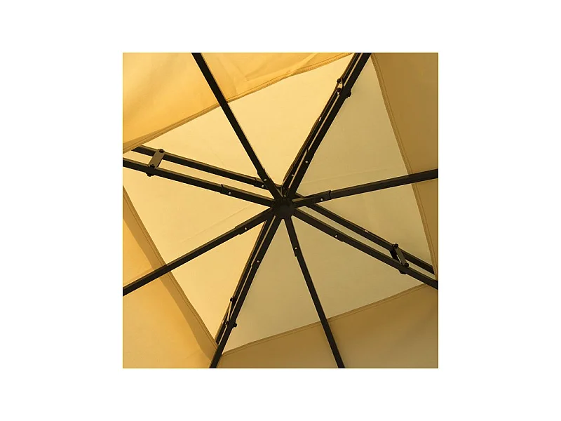 Tonnelle Pavillon de jardin JOHANESBURG beige