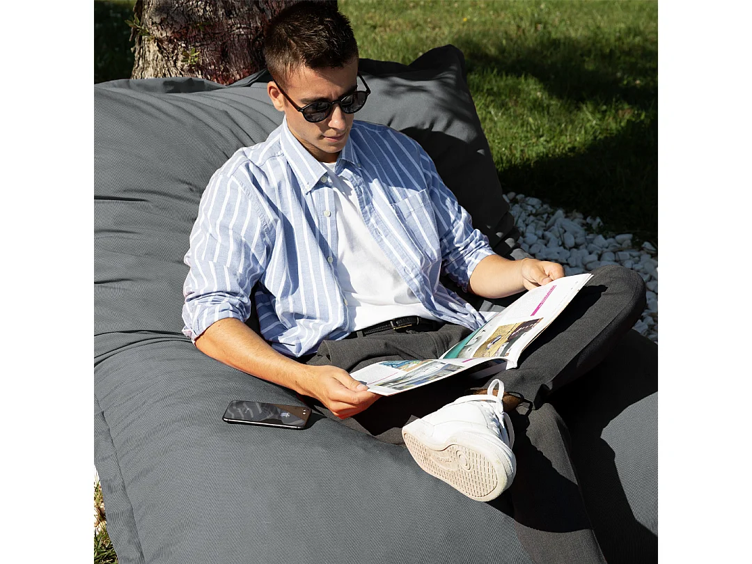 MATELAS POUR TOUS | Pouf Géant FLORIDA 100x140cm