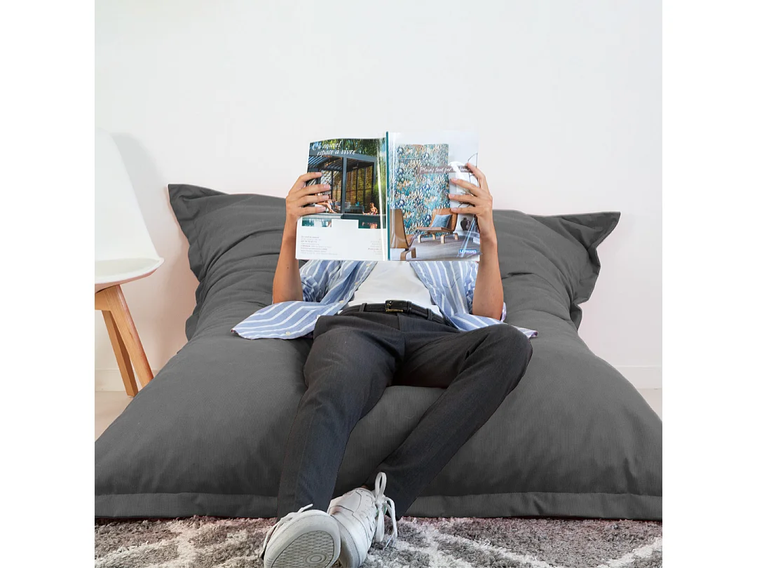 MATELAS POUR TOUS | Pouf Géant FLORIDA 100x140cm