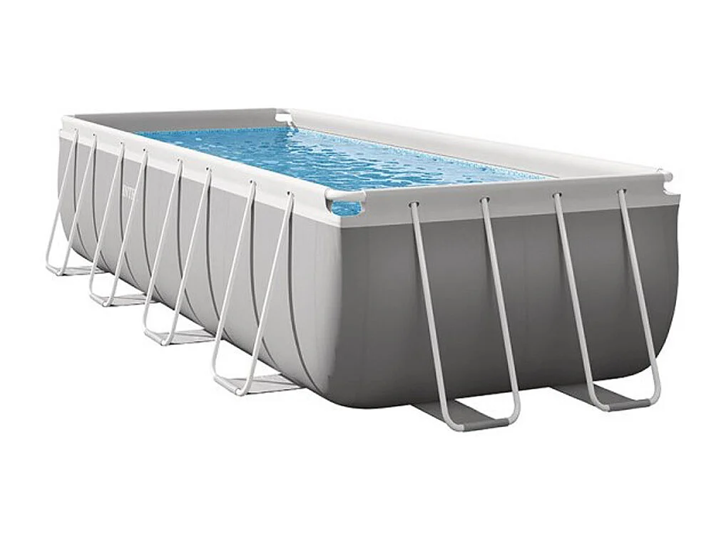 Piscine tubulaire Prism Frame rectangulaire 4,00 x 2,00 x 1,22 m - Intex