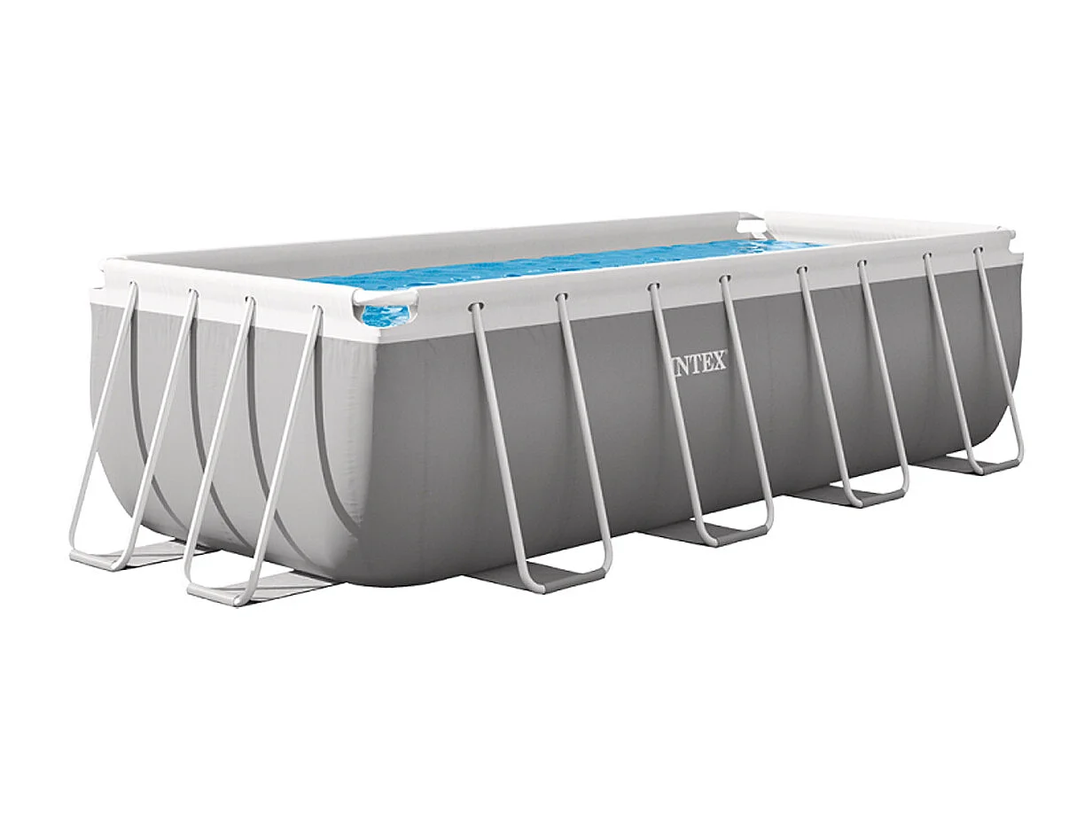 Piscine tubulaire Prism Frame rectangulaire 4,00 x 2,00 x 1,22 m - Intex