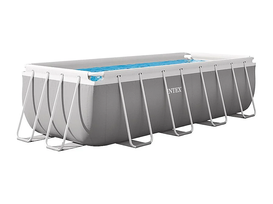Piscine tubulaire rectangulaire Intex Prism Frame 4 x 2 x 1,22 m