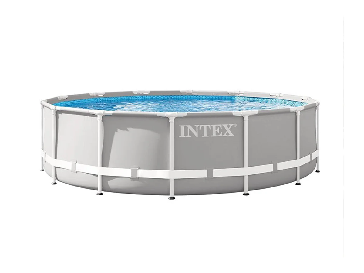 Piscine tubulaire Prism Frame ronde 4,57 x 1,07 m - Intex