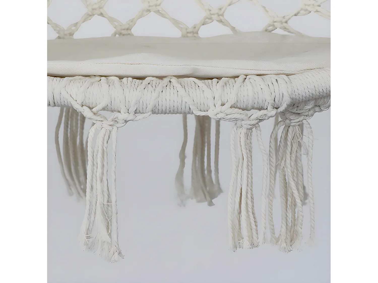 Estosa - Chaise à bascule de jardin hamac rond Jane