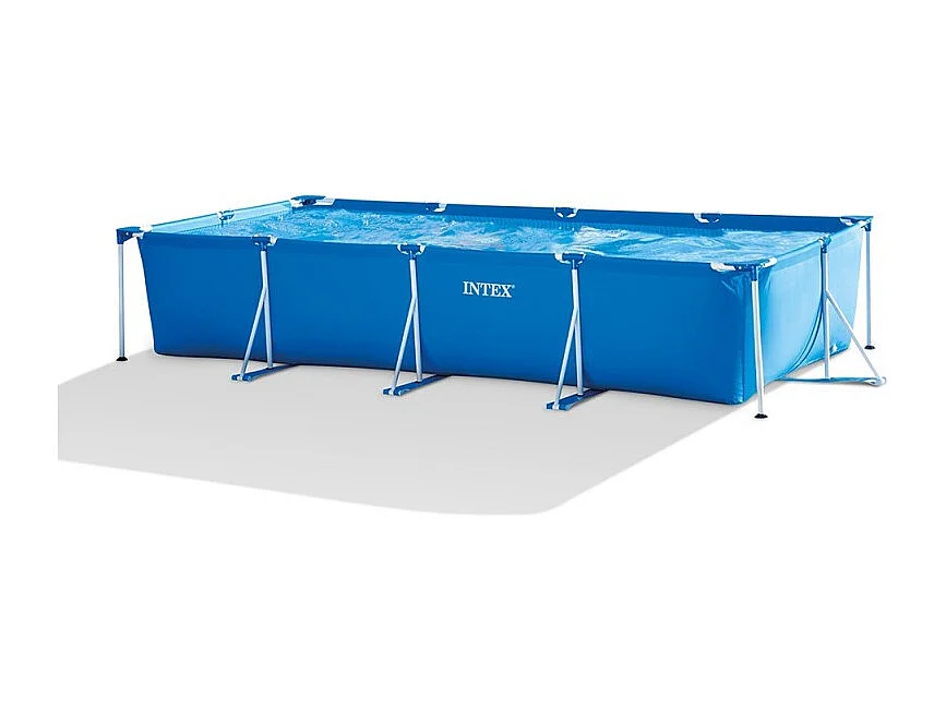 Rechteckiges Aufstellbecken 450x220x84 cm mit Pumpe