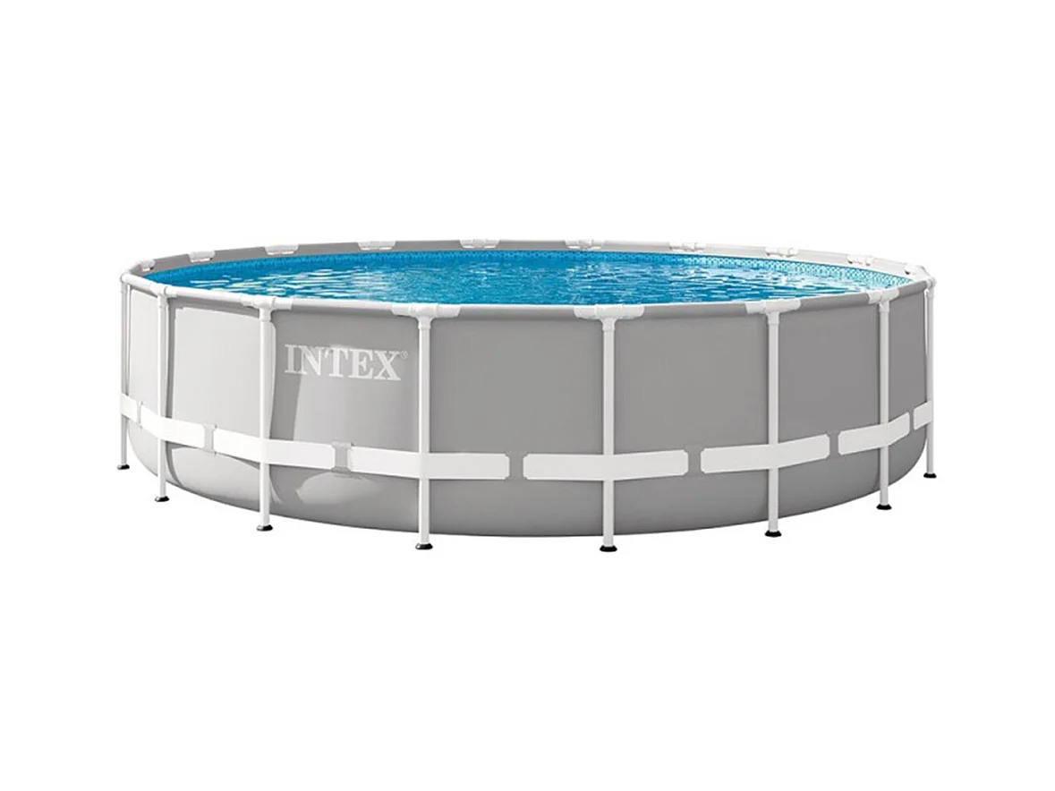 Piscine tubulaire Prism Frame ronde 5,49 x 1,22 m - Intex