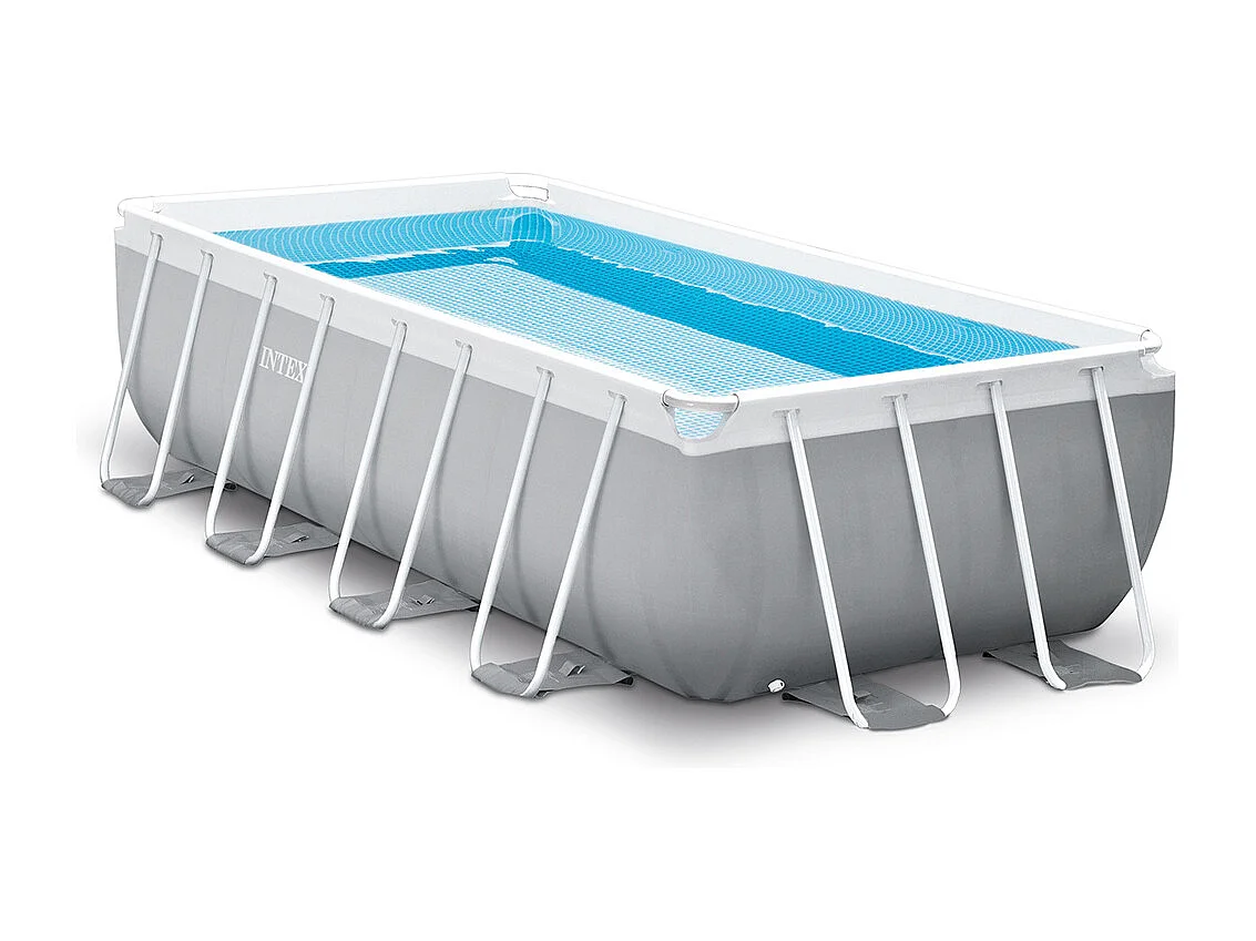 Piscine tubulaire Prism Frame rectangulaire 4,00 x 2,00 x 1,00 m - Intex