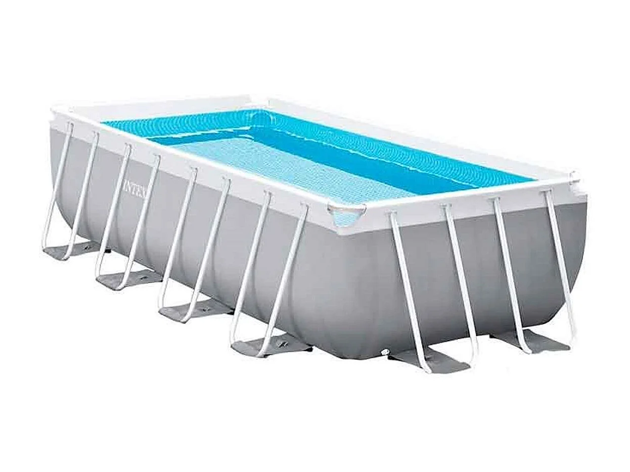 Piscine tubulaire Prism Frame rectangulaire 4,00 x 2,00 x 1,00 m - Intex