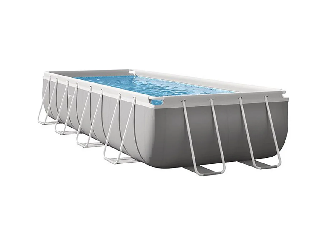 Piscine tubulaire Prism Frame rectangulaire 4,88 x 2,44 x 1,07 m - Intex