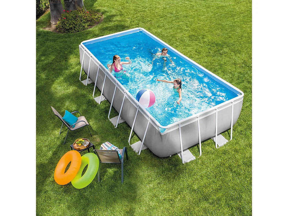 Piscine tubulaire Intex Prism Frame 4,88 x 2,44 x 1,07 m