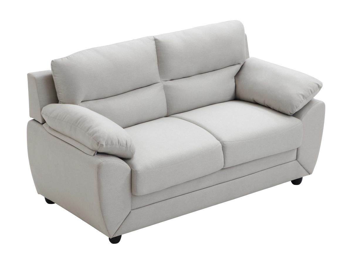 Sofa 2-Sitzer - Stoff - Beige - MANOA günstig online kaufen