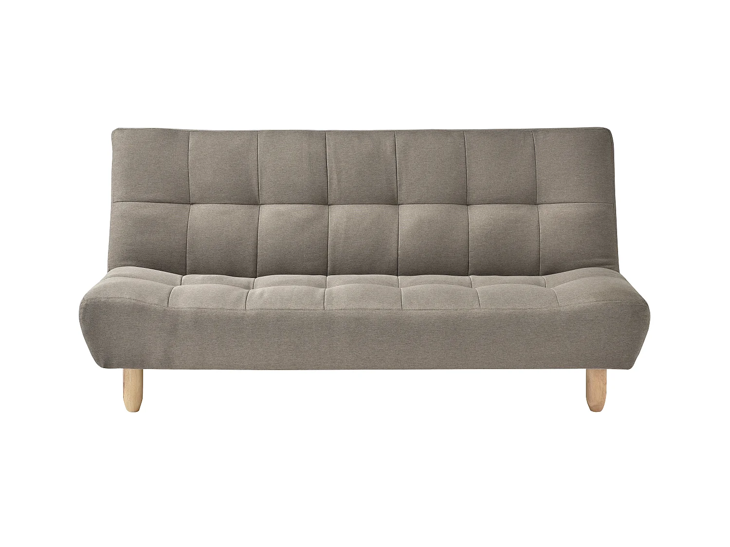3-personers sovesofaen clic clac med sæde i taupe stof ESTEBAN