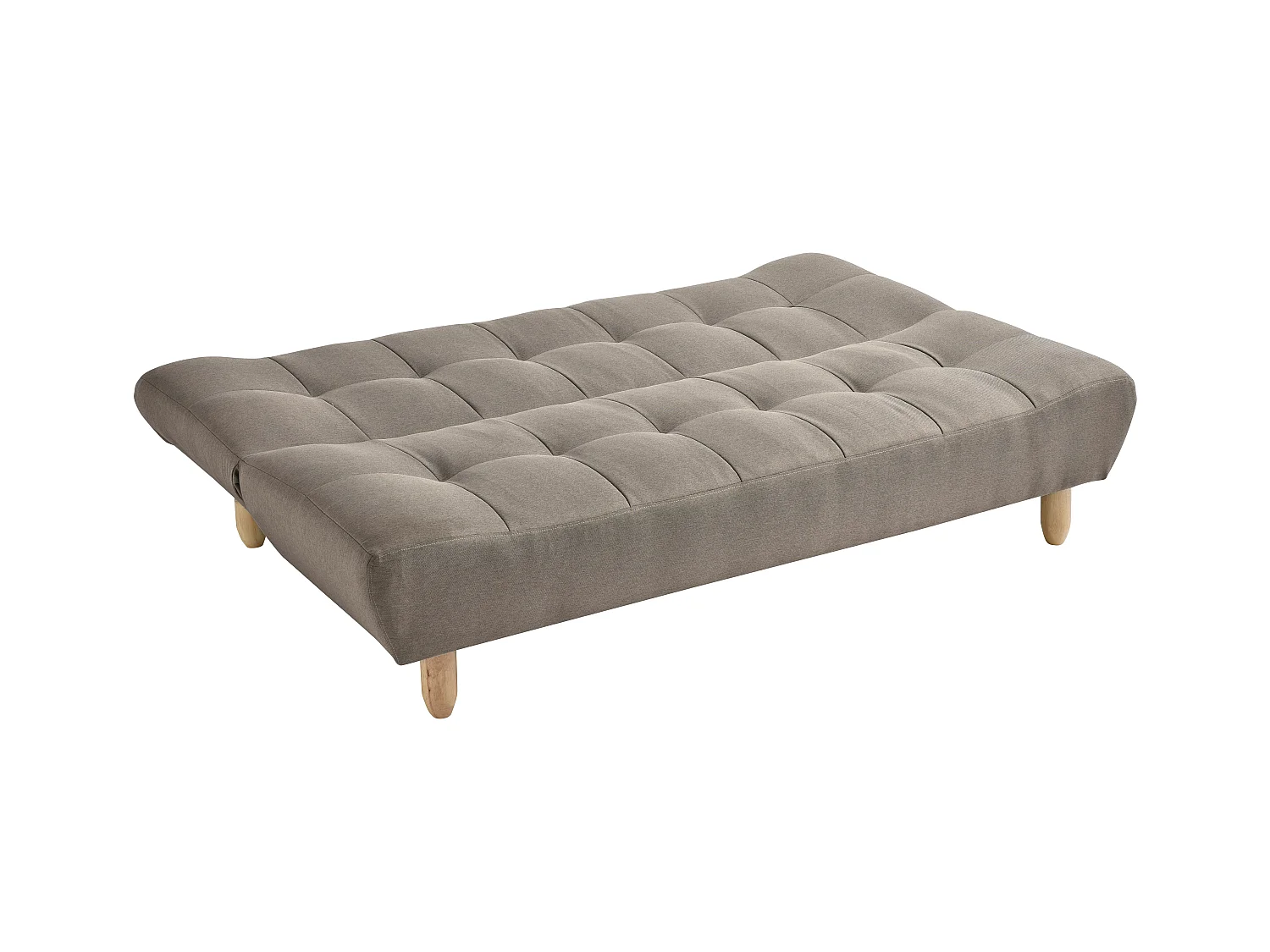 3-personers sovesofaen clic clac med sæde i taupe stof ESTEBAN