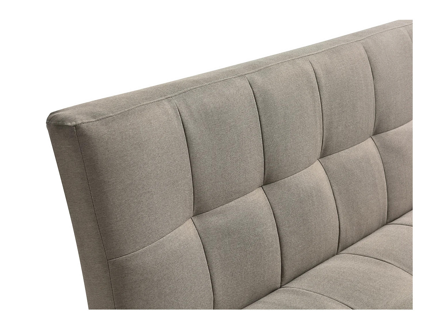 3-personers sovesofaen clic clac med sæde i taupe stof ESTEBAN