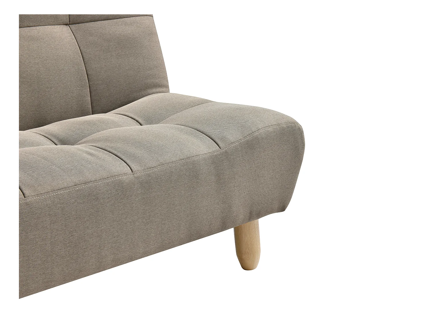 Daybed sovesofa i taupefarvet stof ESTEBAN