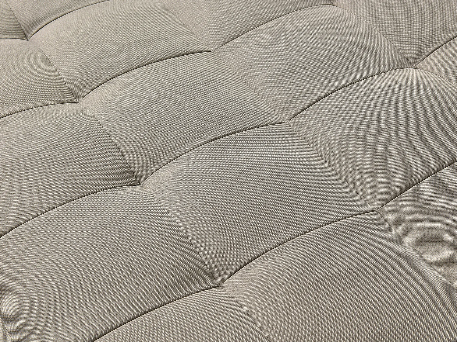 Chaise-longue clic-clac tecido taupe - ESTEBAN