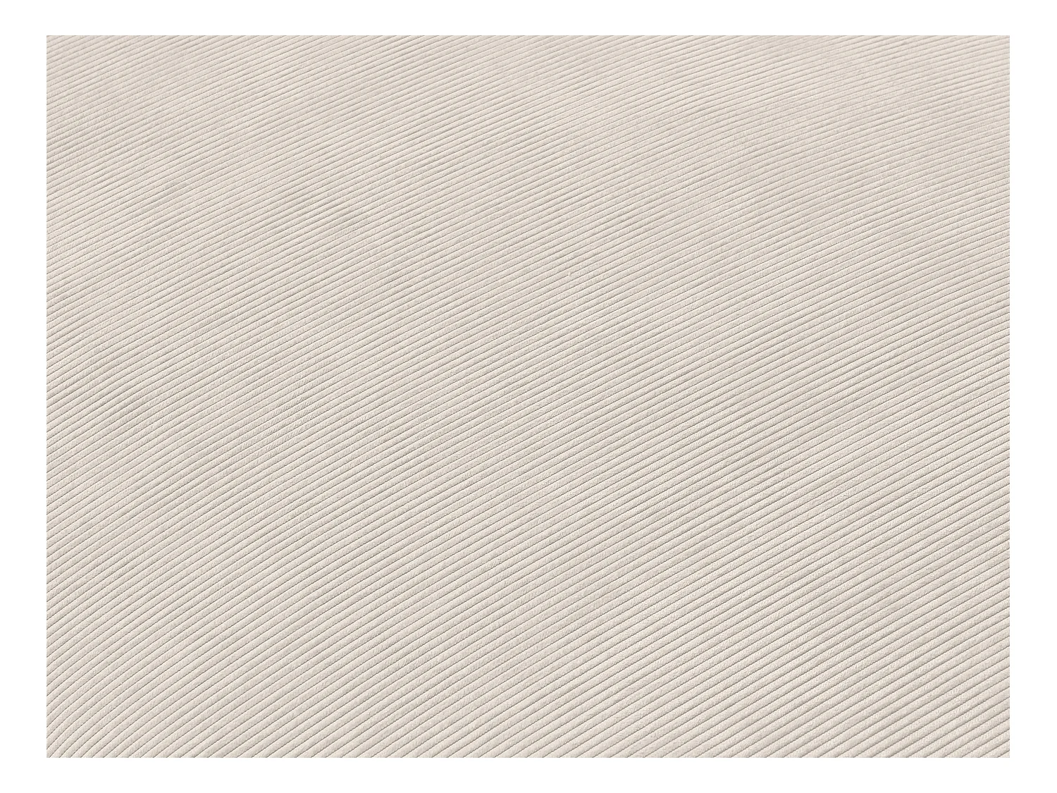 Sofa 2-Sitzer mit Schlaffunktion - Cord - Beige - AYLA