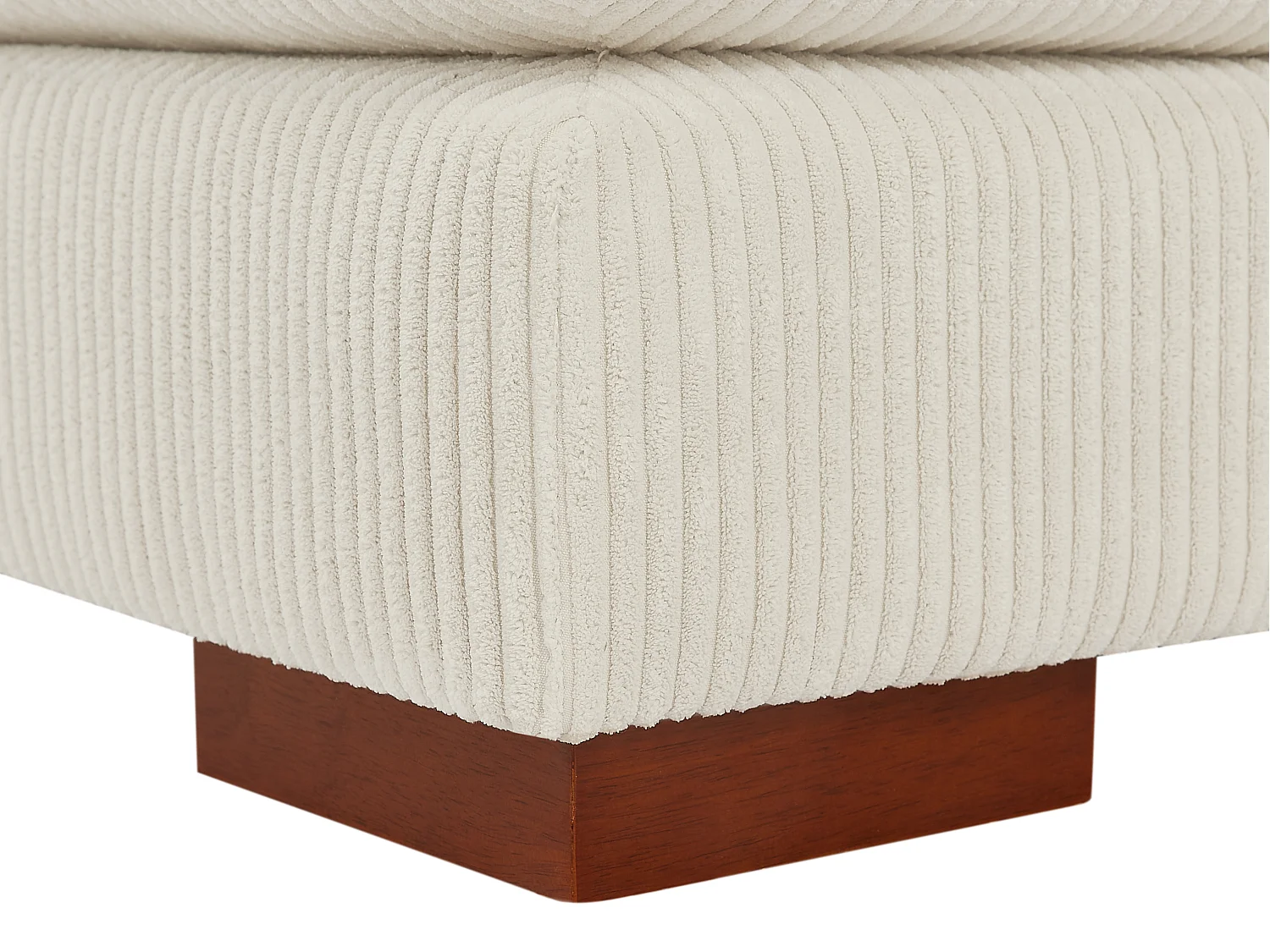 Stor u-formad soffa beige manchester SPERONE