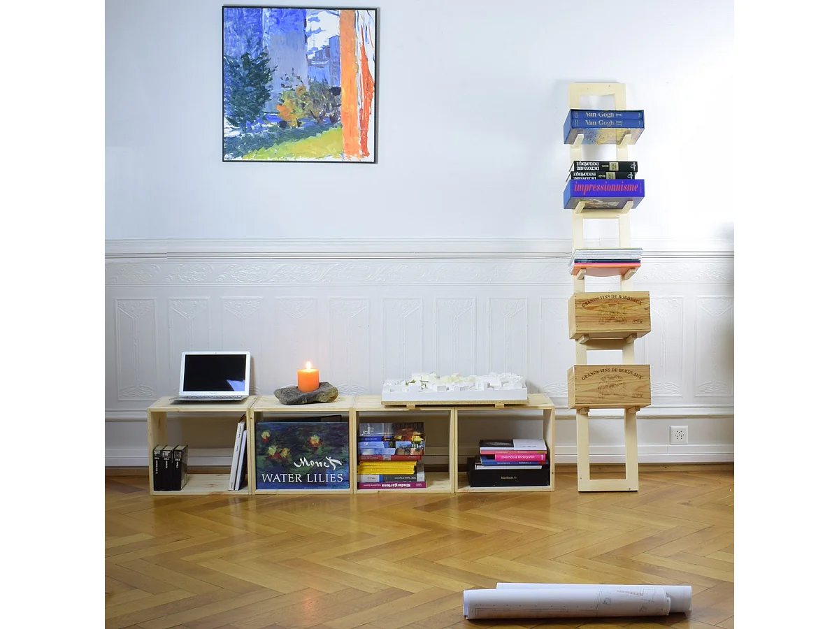 Cube pin massif Emboitable - Kubus