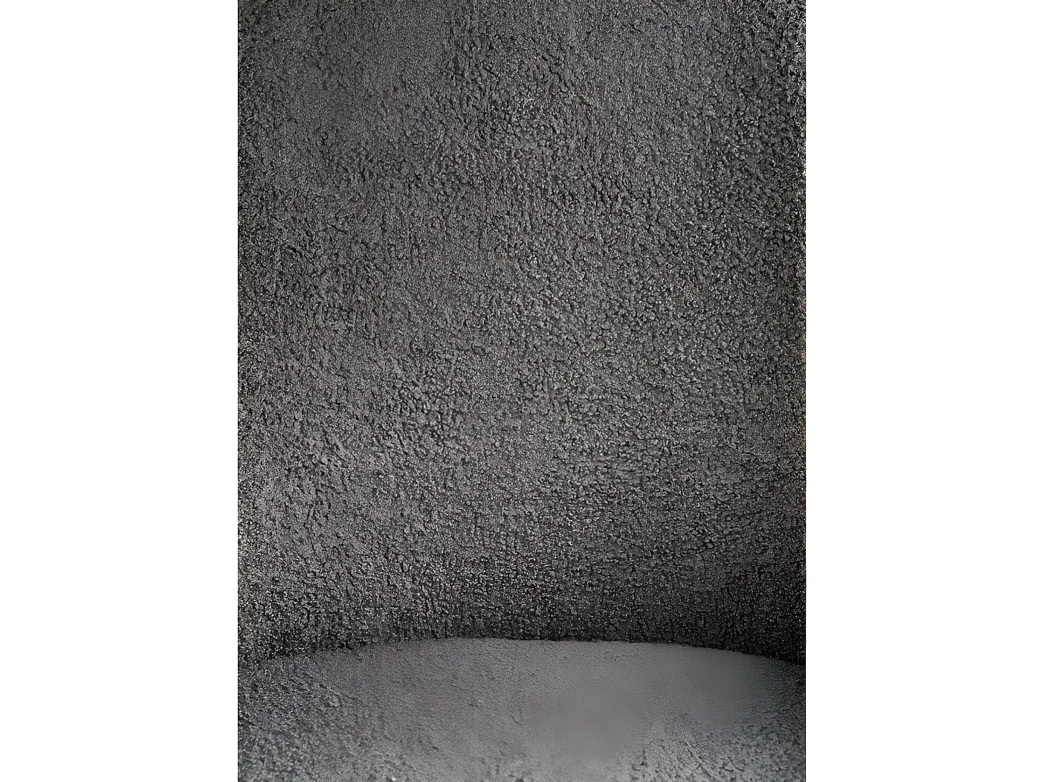 Chaise en tissu bouclé 58 x 58 x 89 cm - Gris