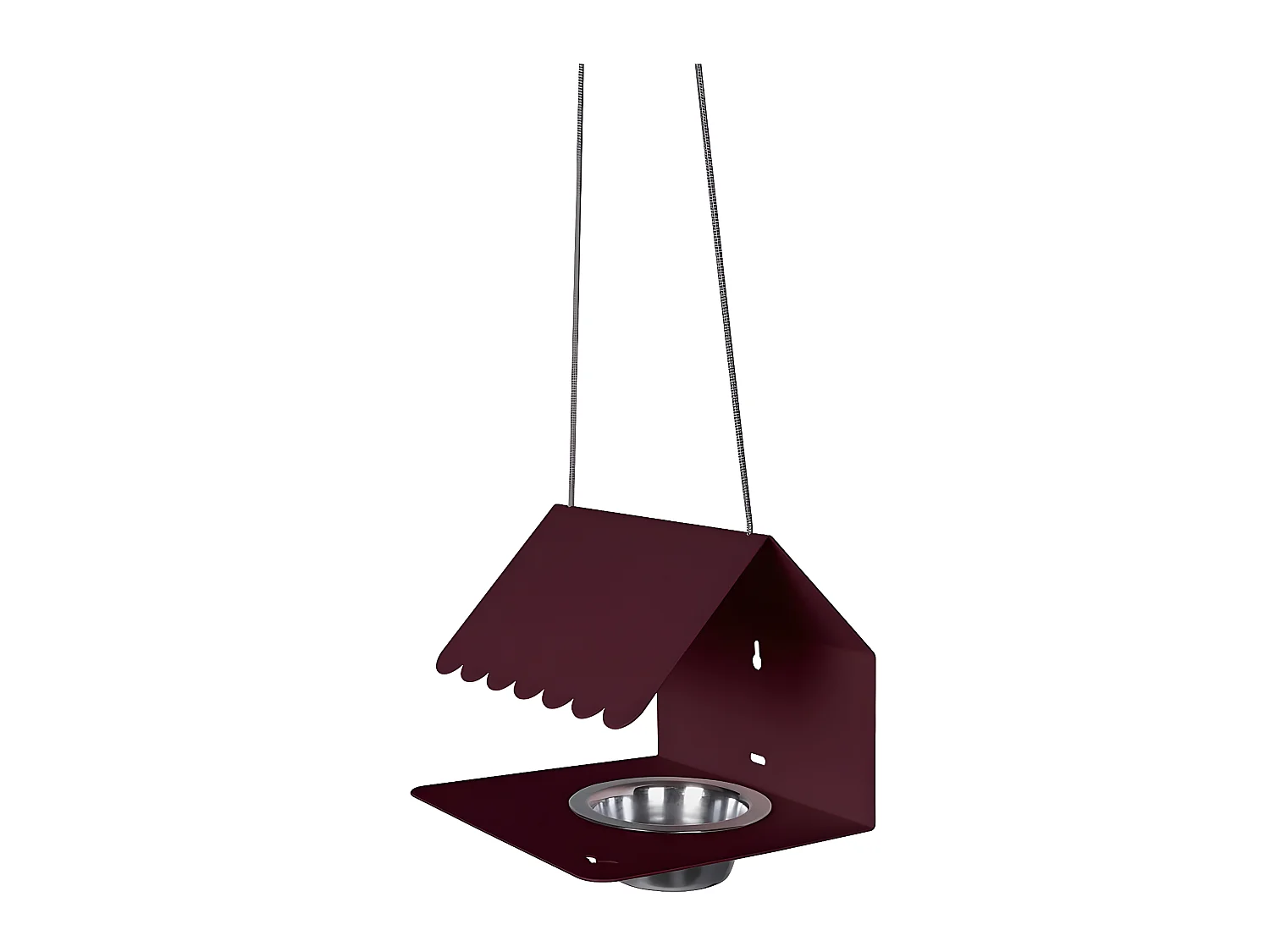 Comedero para pájaros PICOTI color Black Cherry