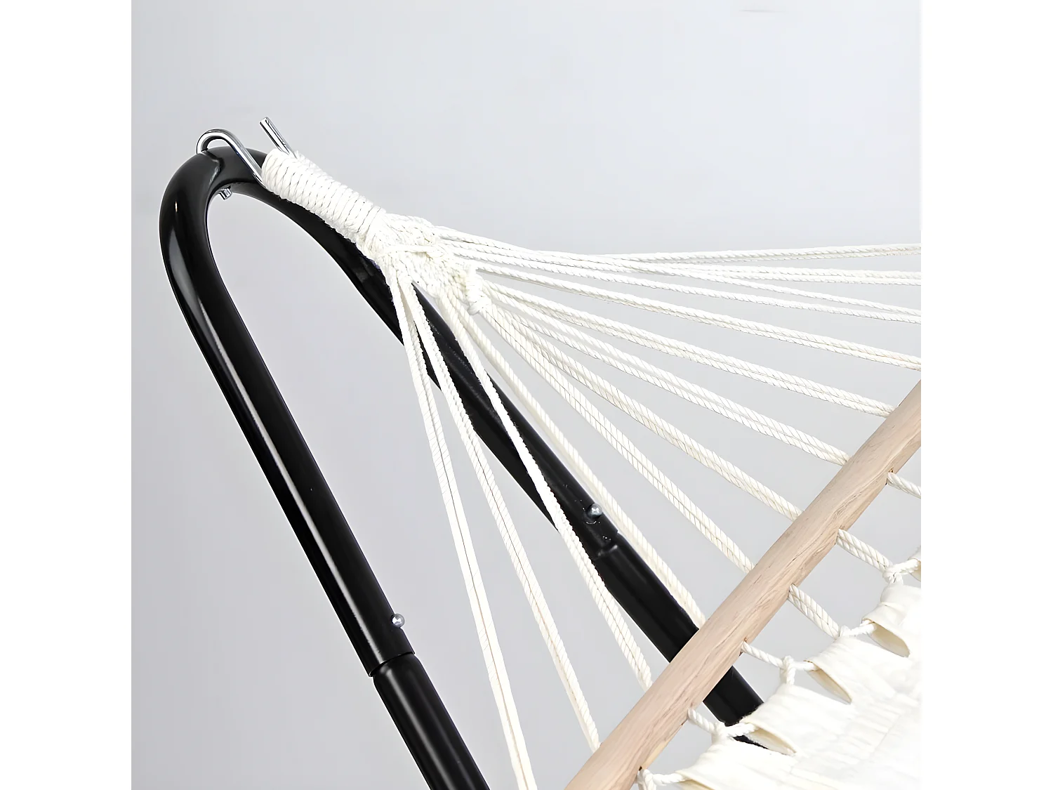 Estosa - Hamac de jardin avec support en acier Dallas