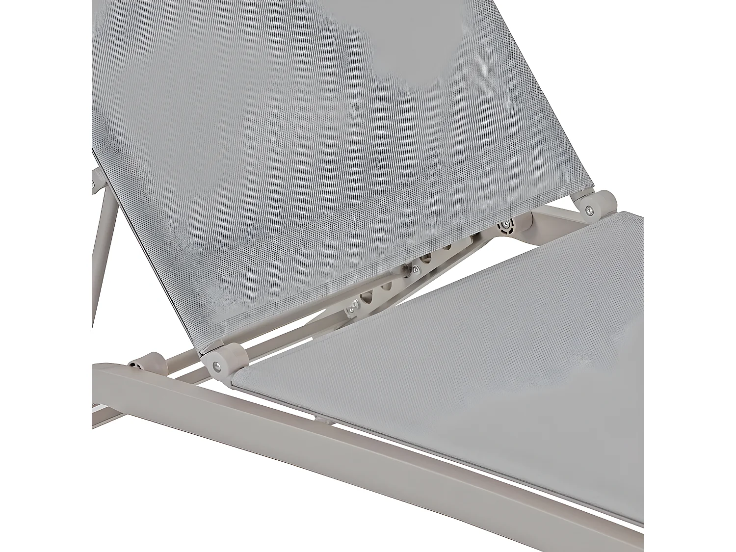 Estosa - Espreguiçadeira ao ar livre com rodas Oasi ecrù