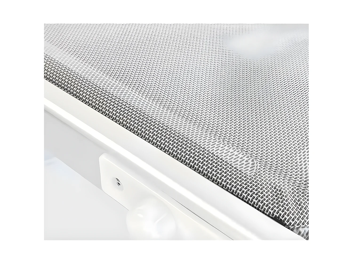 Estosa - Bain de soleil en aluminium et toile Bagnino grise