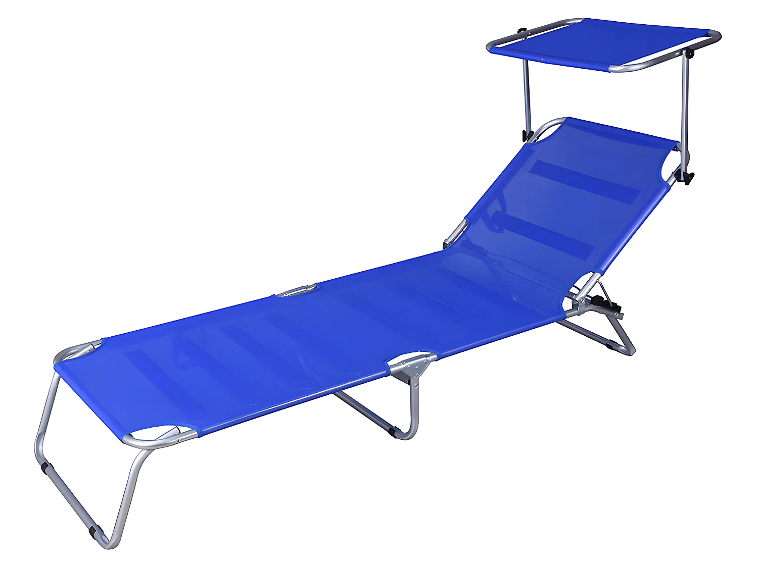 Estosa - Bain de soleil pliant Litto bleu