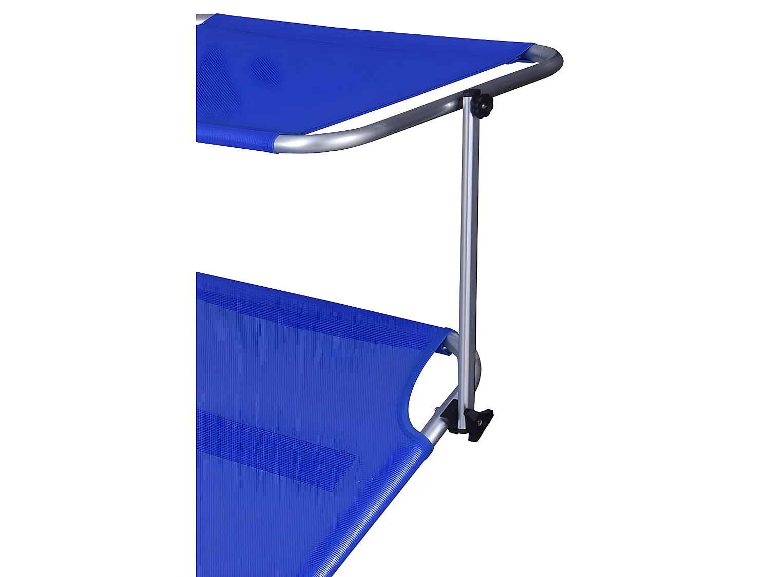 Estosa - Lettino prendisole da mare pieghevole Litto blu