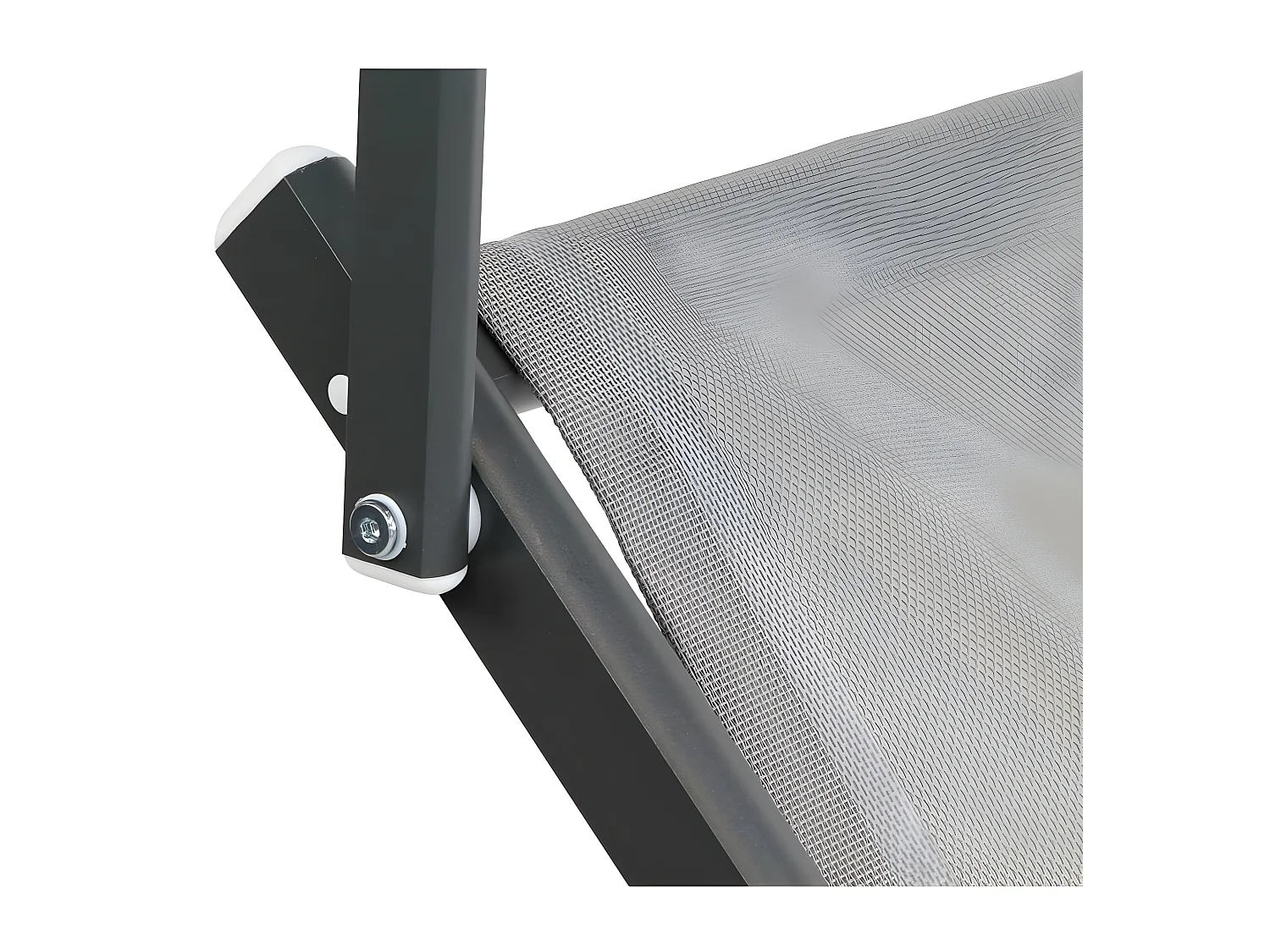 Estosa - Bain de soleil de jardin et de plage gris Bagnino