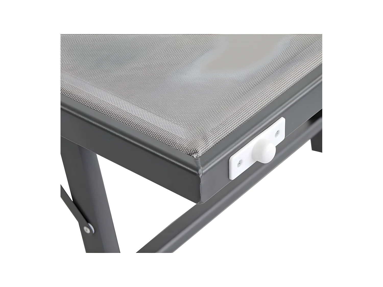 Estosa - Bain de soleil de jardin et de plage gris Bagnino