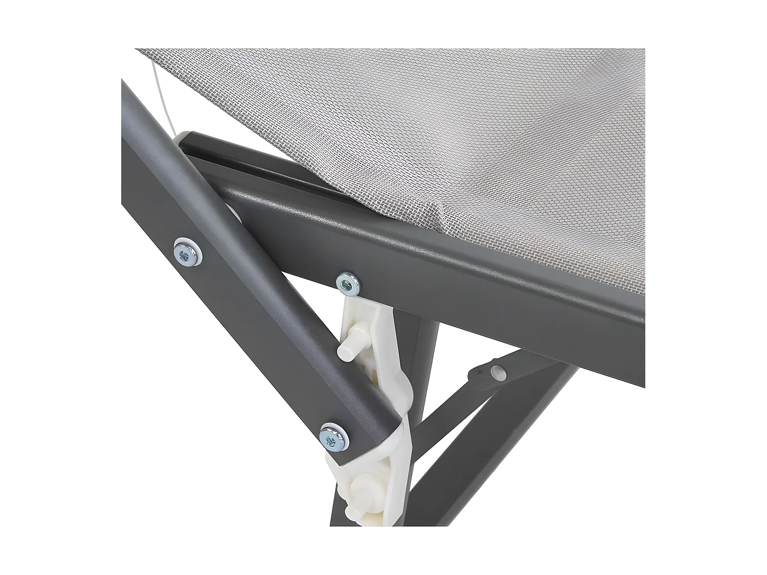 Estosa - Bain de soleil de jardin et de plage gris Bagnino