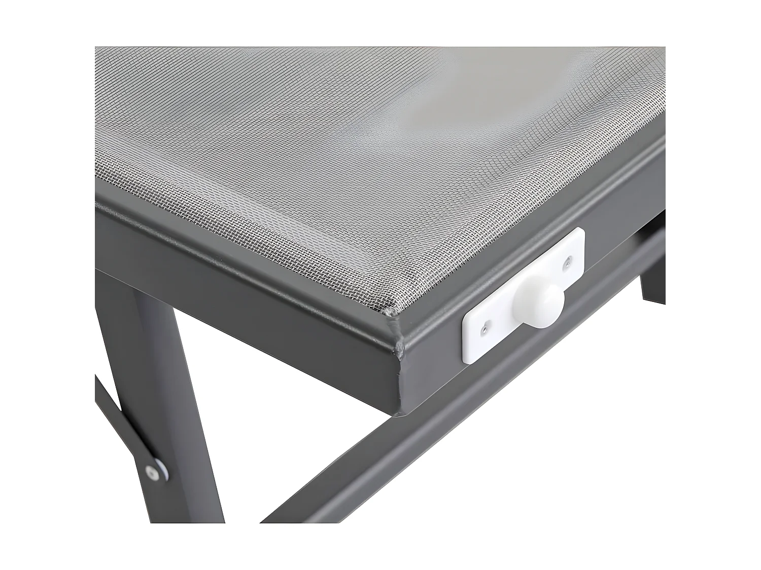 Estosa - Bain de soleil de jardin et de plage gris Bagnino